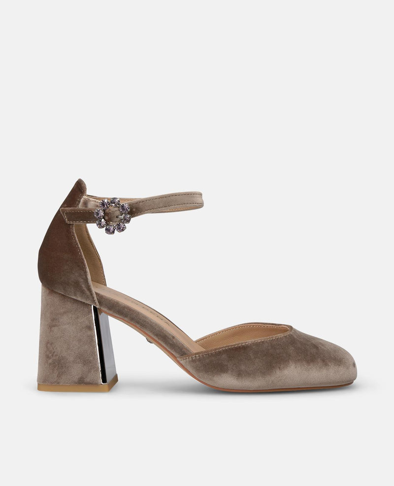 ZAPATO SALÓN DE TERCIOPELO
