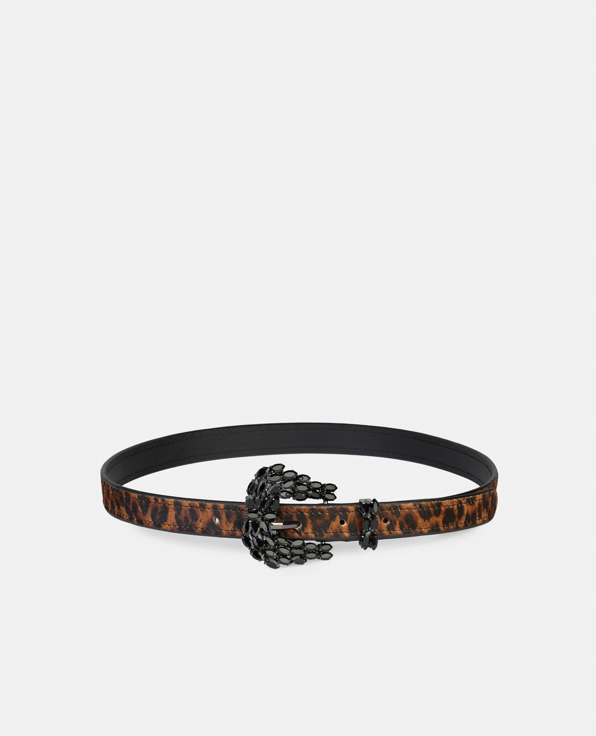 CINTURÓN ESTAMPADO HEBILLA JOYA