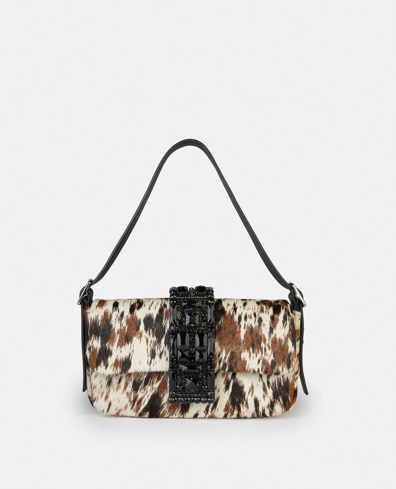 RING BAG WITH RHINESTONES