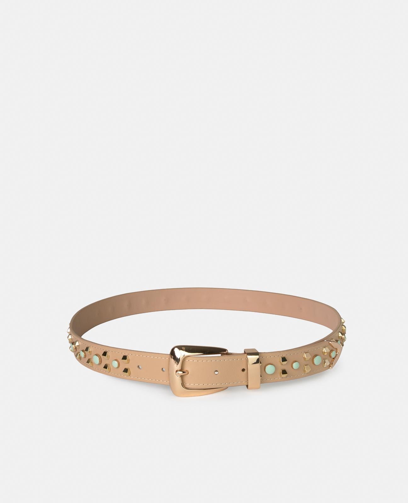 CINTURÓN TACHUELAS MULTICOLOR