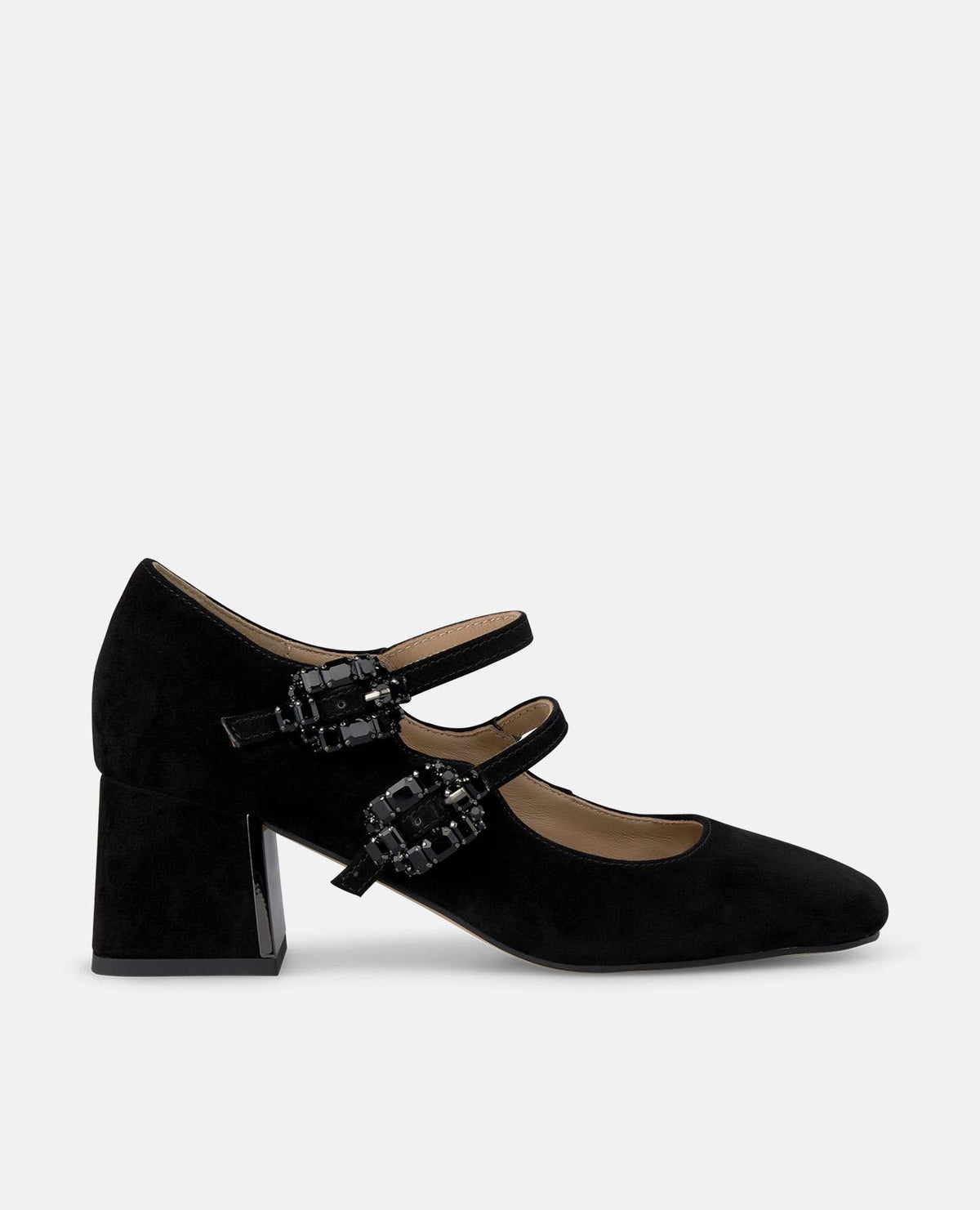 SHOE WITH BUCKLES