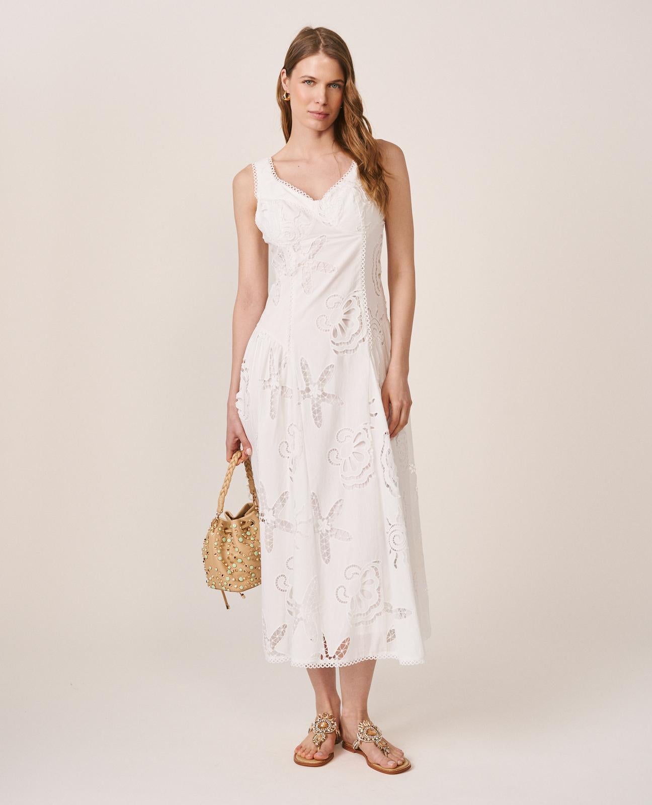 VESTIDO MIDI TIRANTES