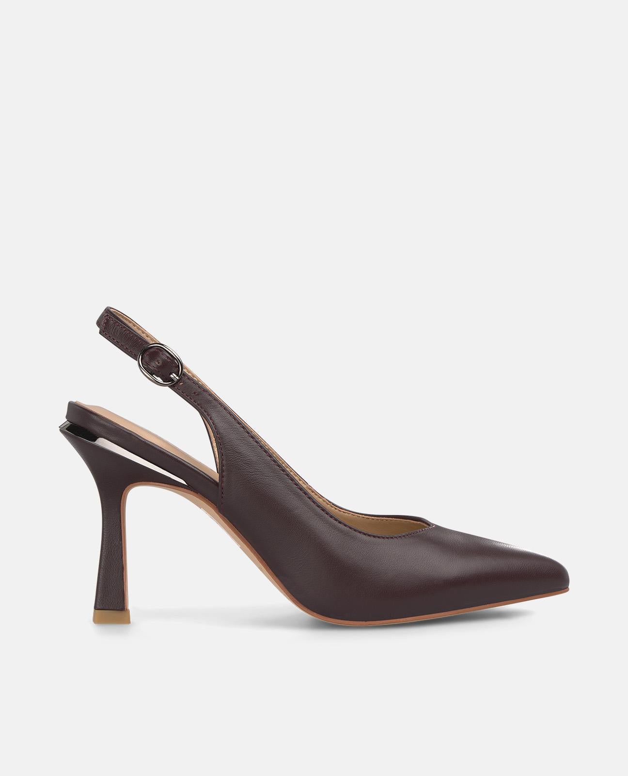 ZAPATO DESTALONADO PUNTERA AFILADA