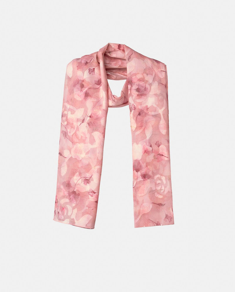 FLORAL GAZE SCARF