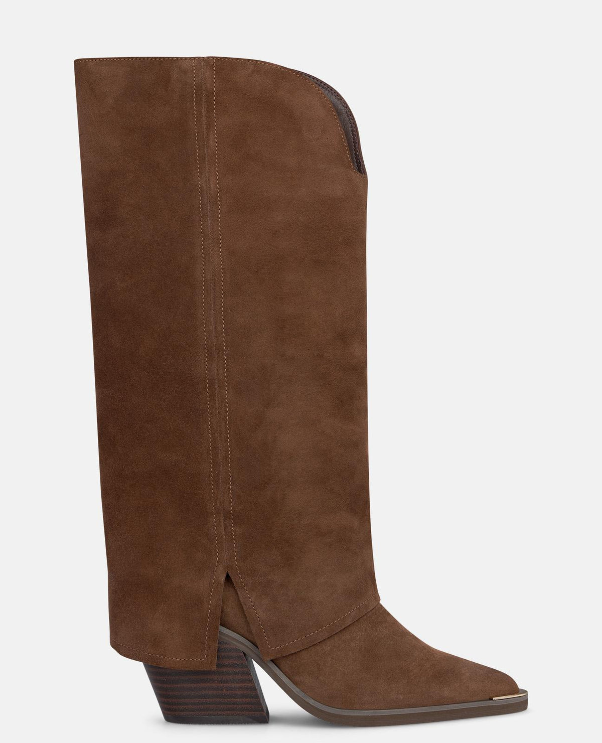 STIVALE DA COWBOY IN PELLE SCAMOSCIATA