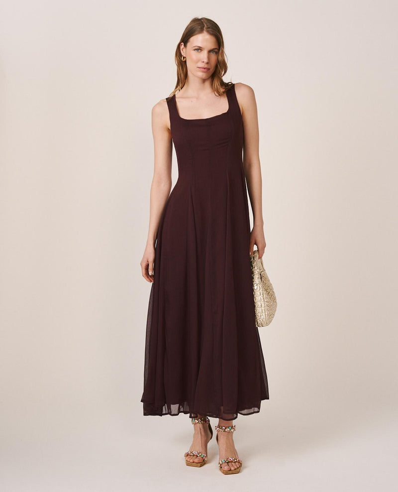 VESTIDO MIDI GASA