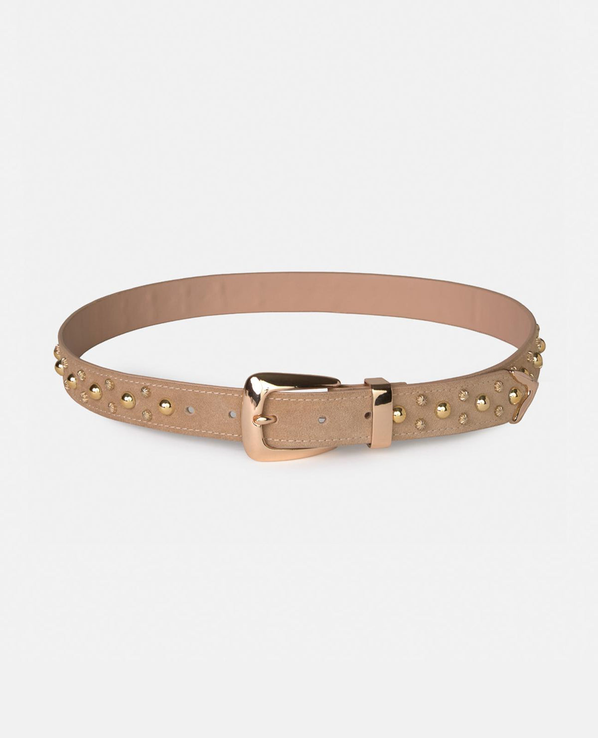 CINTURA CON BOTTONI METALLIZZATI