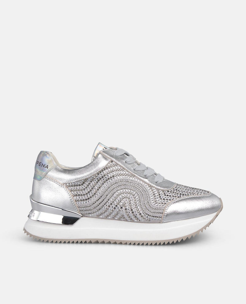 SNEAKER ESTAMPADA PEDRERÍA