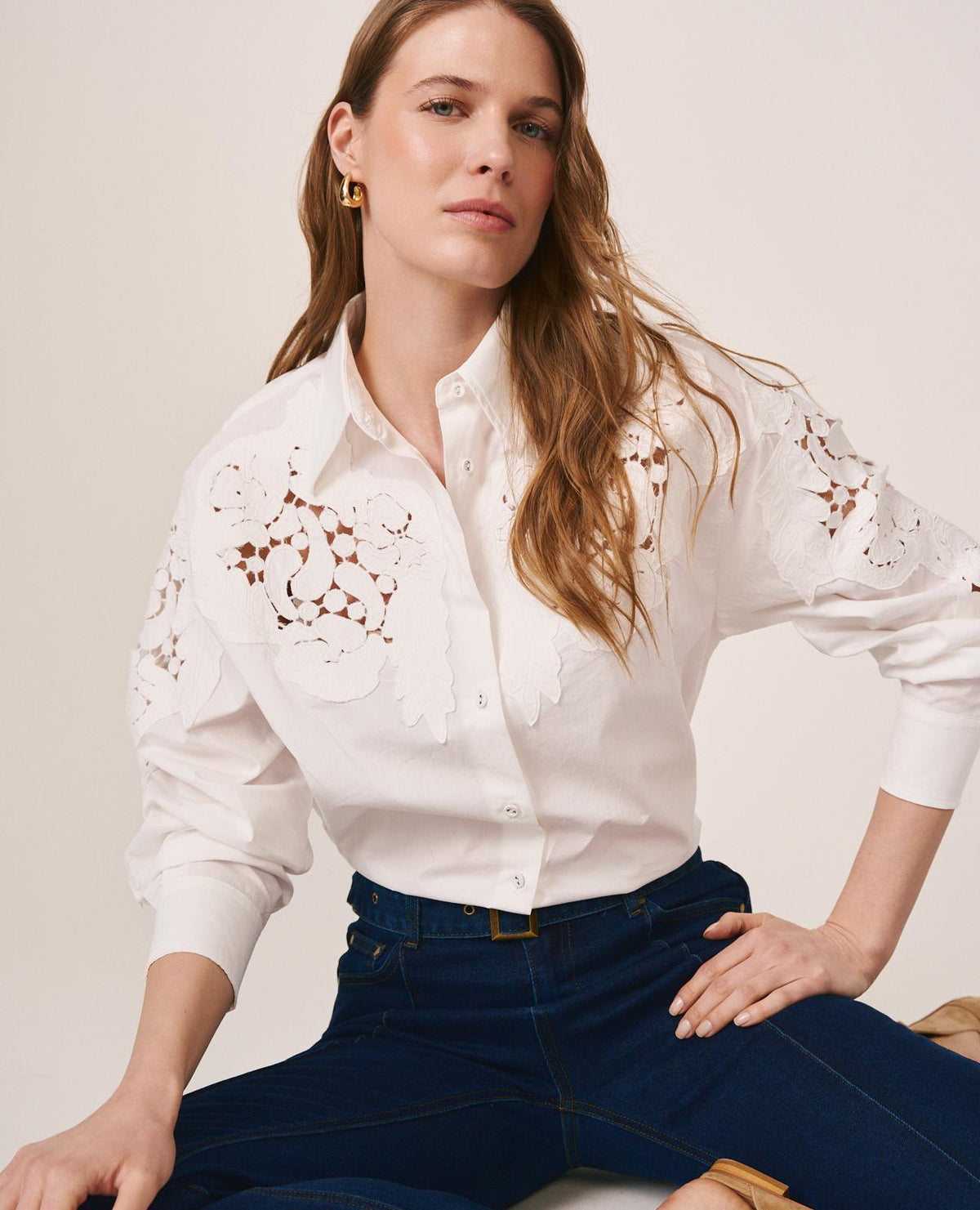 CAMICIA IN POPELINE