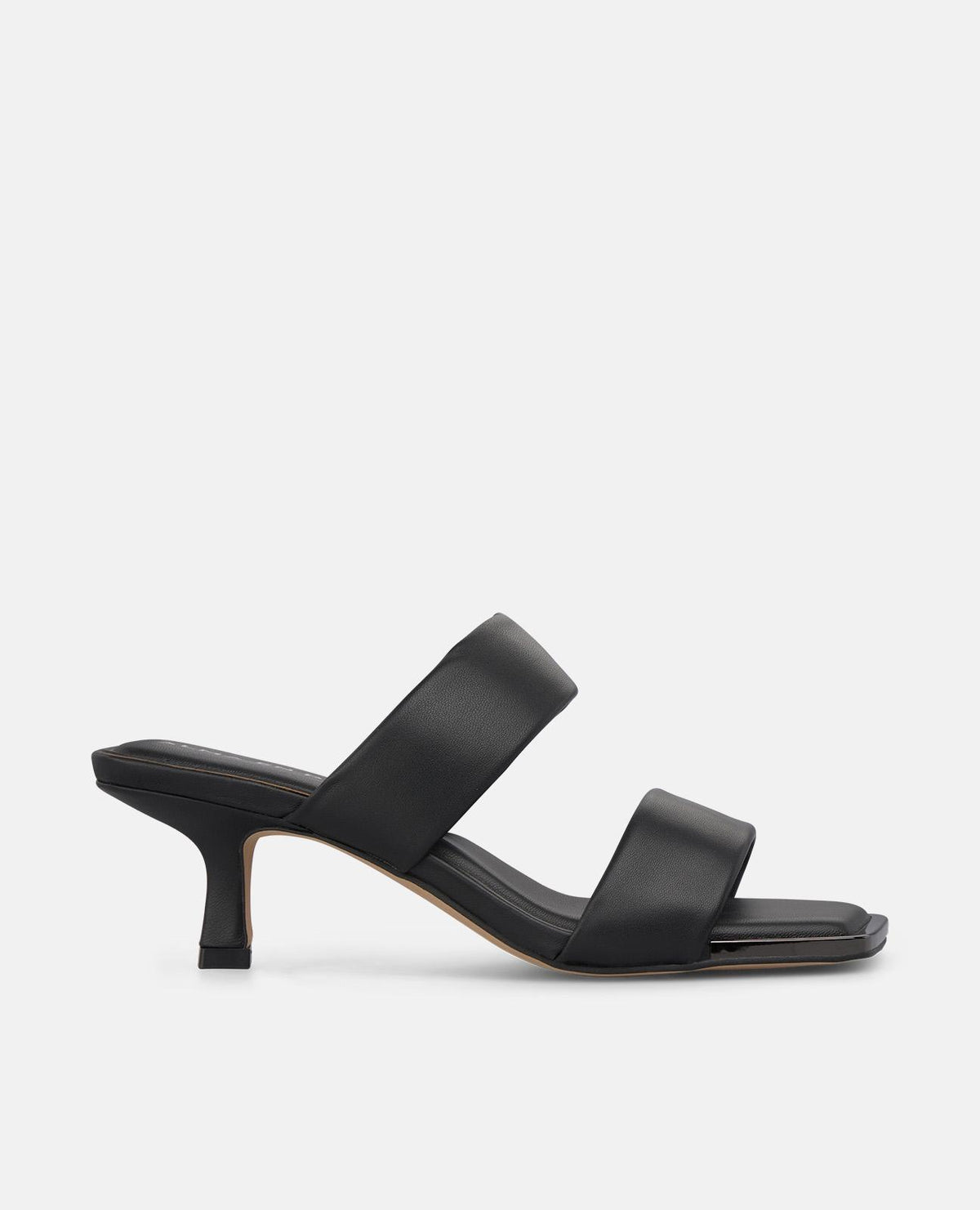 DOUBLE-STRAP NAPA LEATHER SANDALS