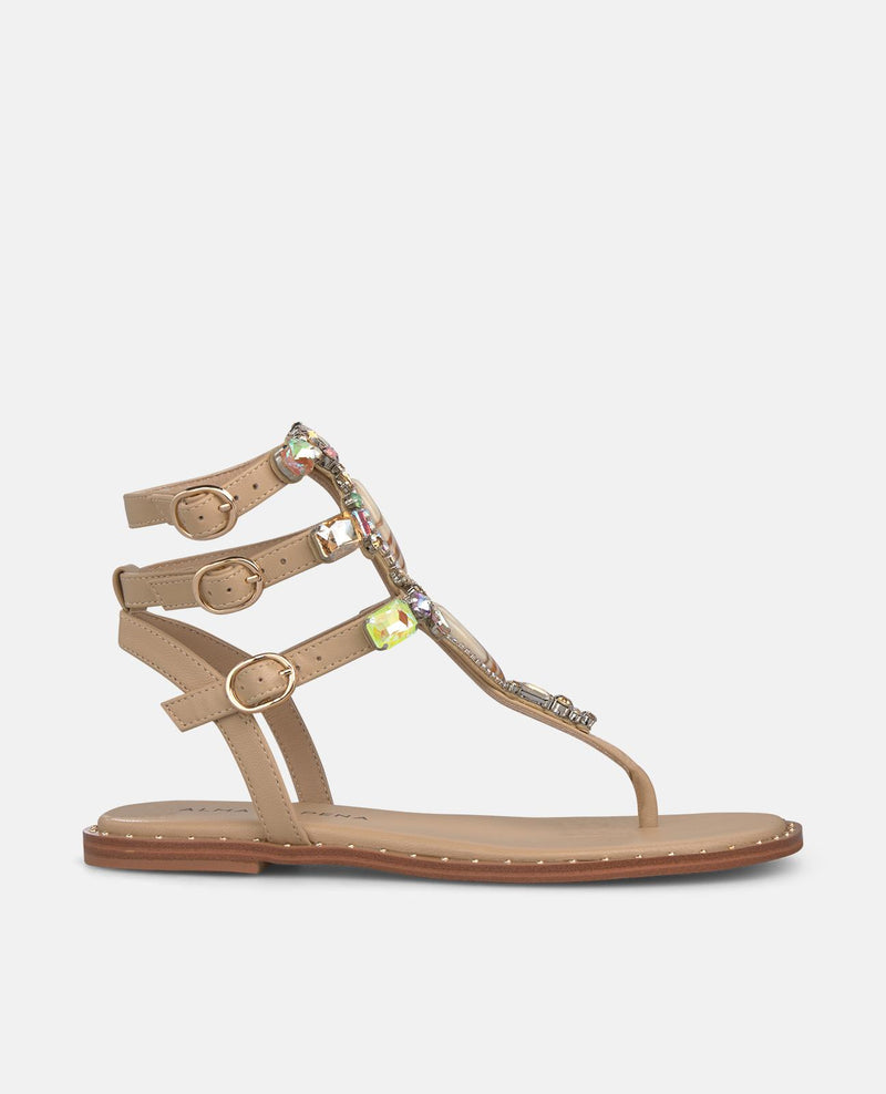 SANDALIA ESTILO GRIEGO JOYA