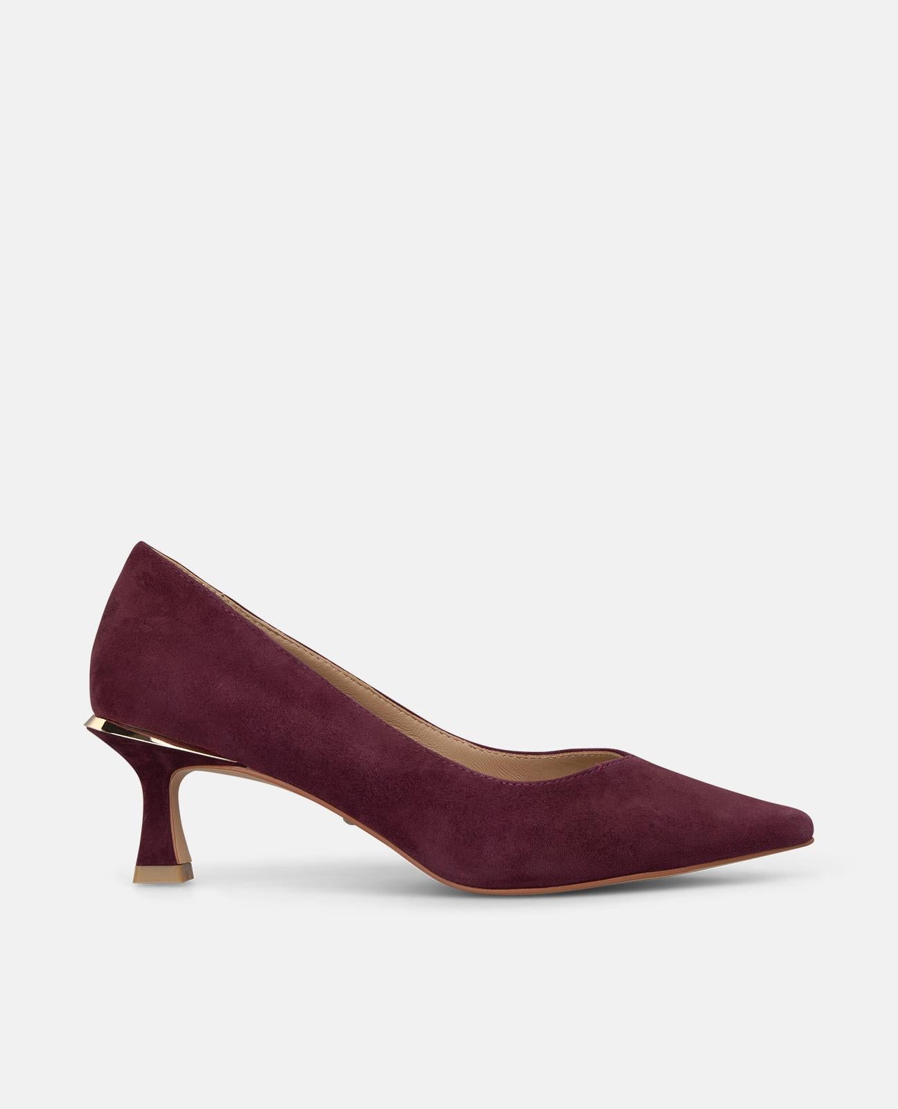 ZAPATO TACÓN CHUPETE DE NAPA