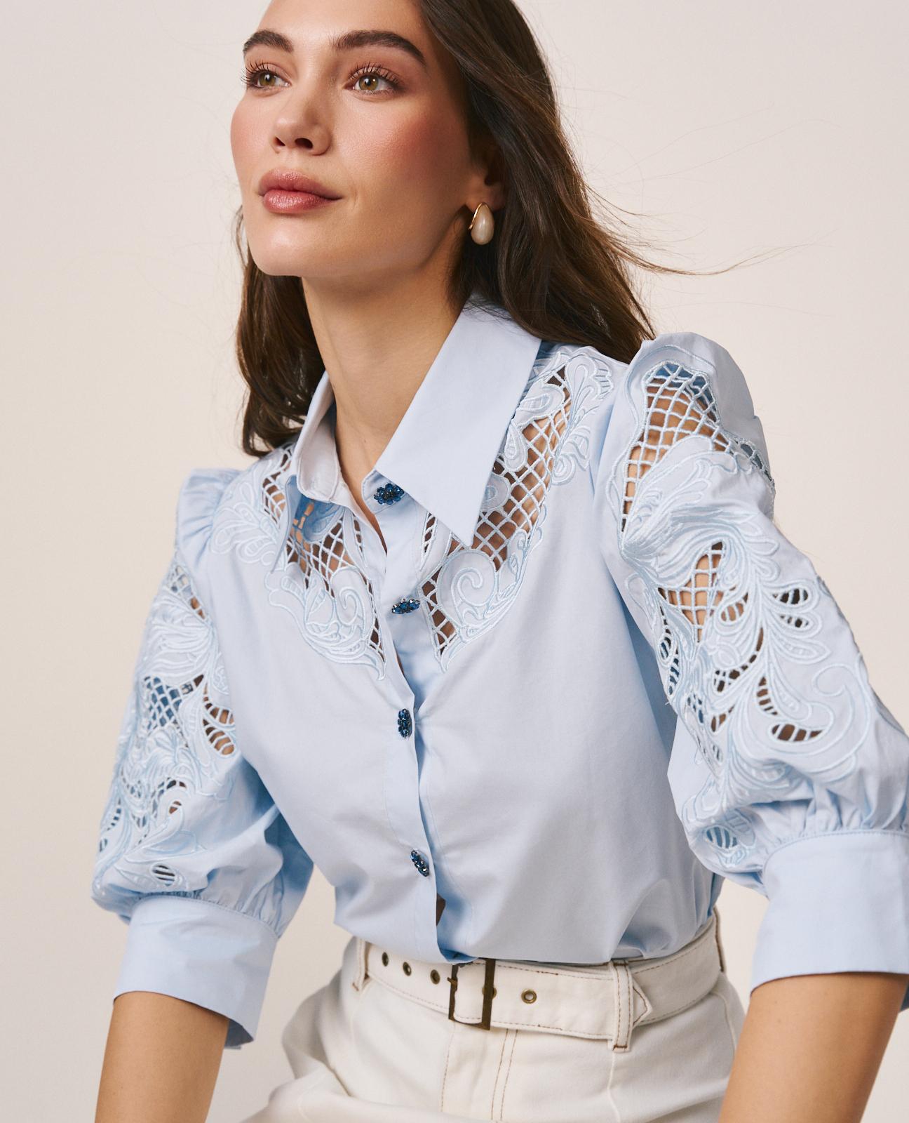 CAMISA POPELÍN ALGODÓN