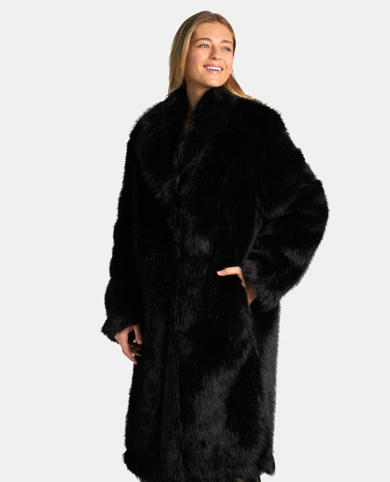 ABRIGO LARGO EFECTO PELO