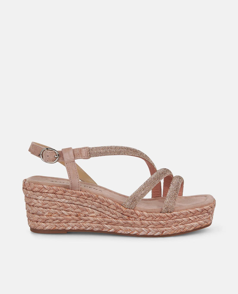 SANDALIA CUÑA TIRAS