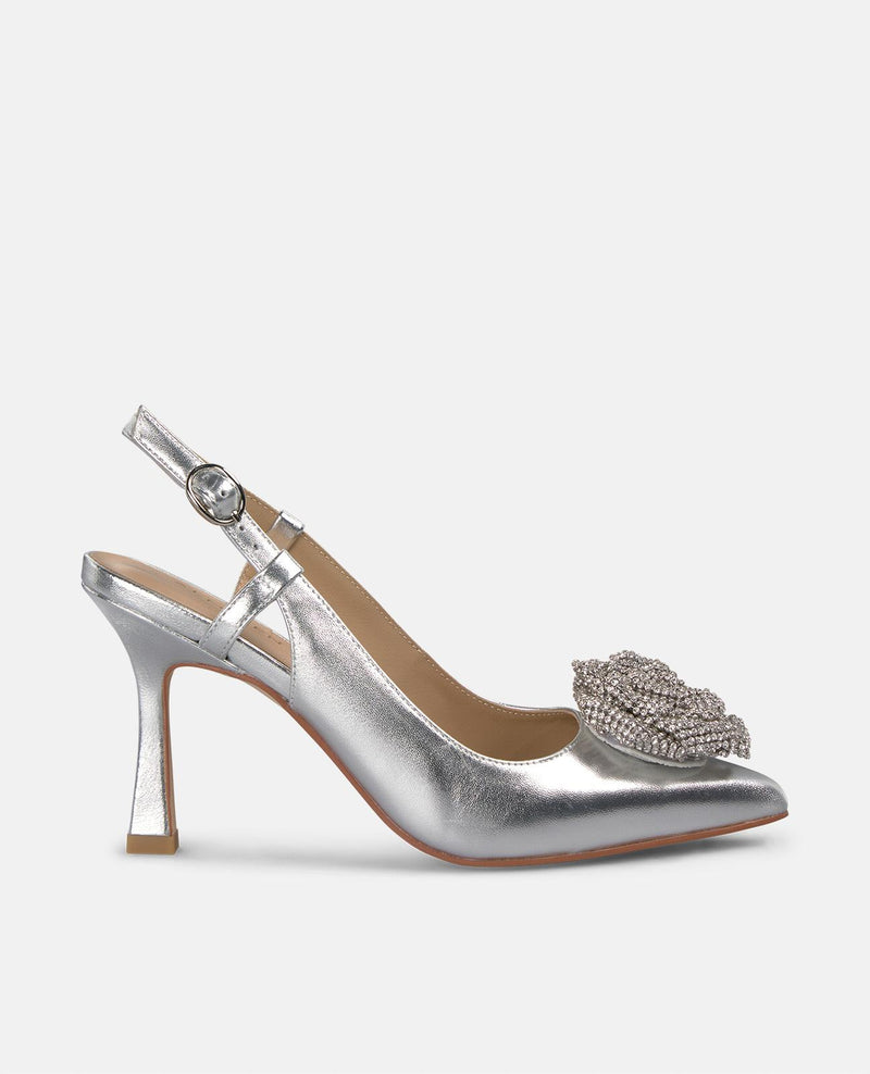 CHAUSSURE À TALON HAUT EN FORME DE FLEUR