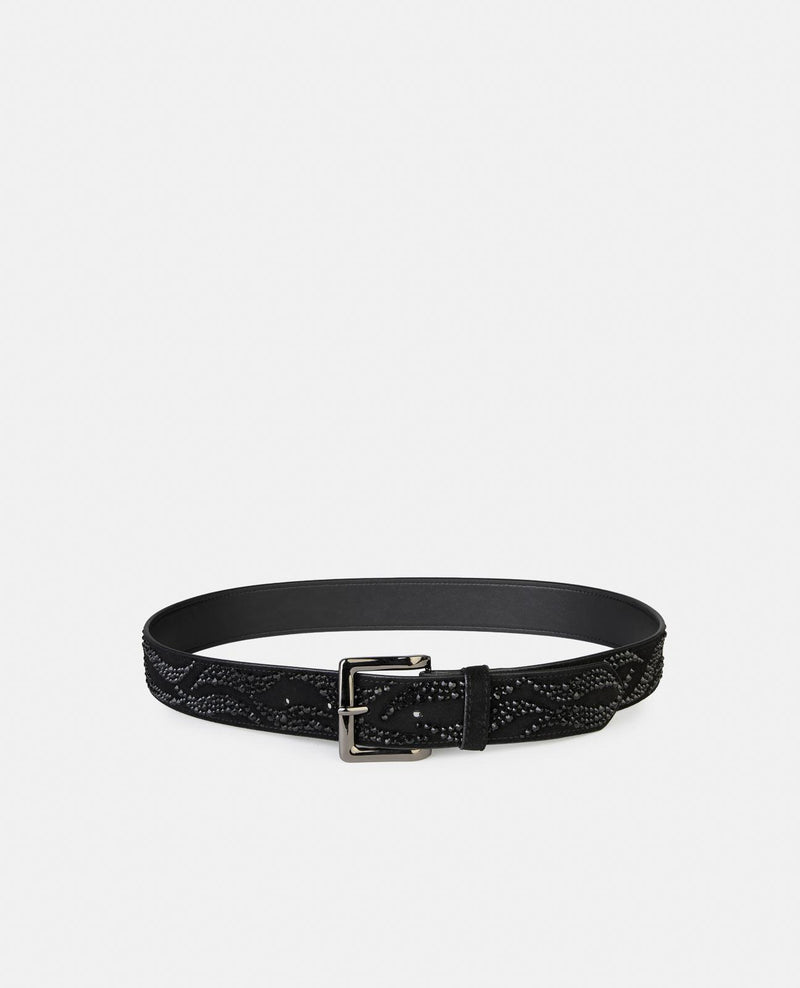 BELT FLAMES RHINESTONES