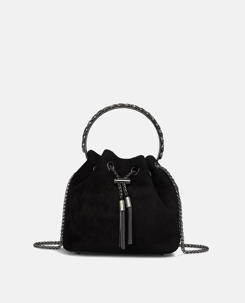 SACO COM PENDENTE E PORMENOR DE PINGENTE