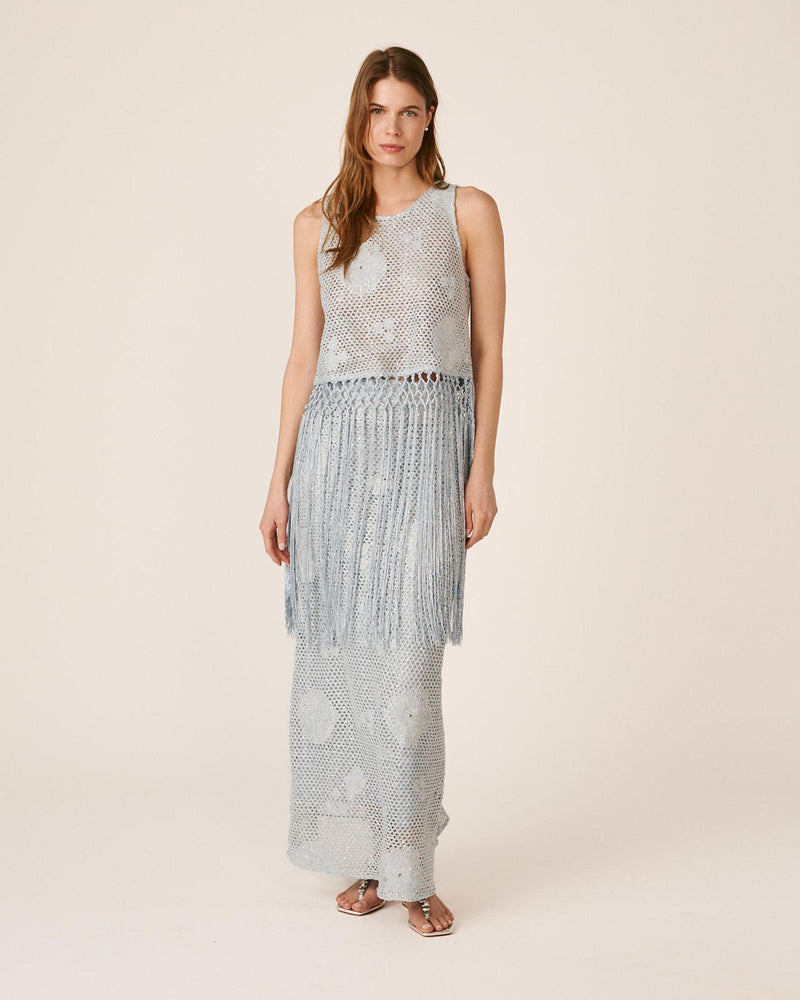 FALDA MIDI LENTEJUELAS