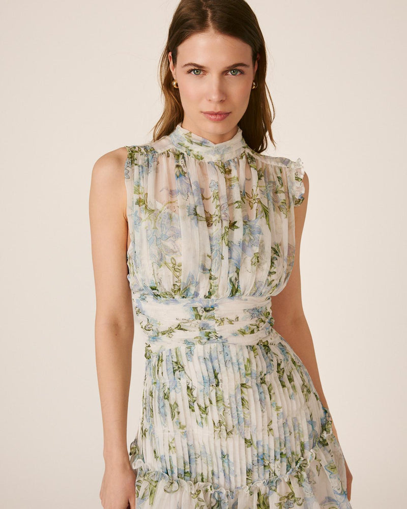 VESTIDO DE GOLA ALTA