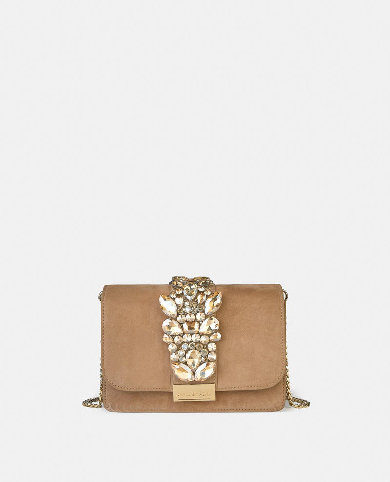 CLUTCH BAG WITH RHINESTONES