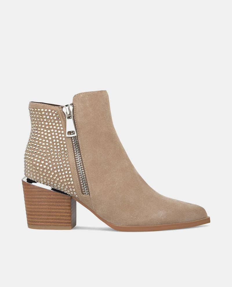 BOTTINES ZIPPÉES AVEC PAILLETTES