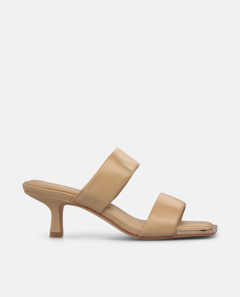 SANDALIA DOBLE TIRA EN NAPA