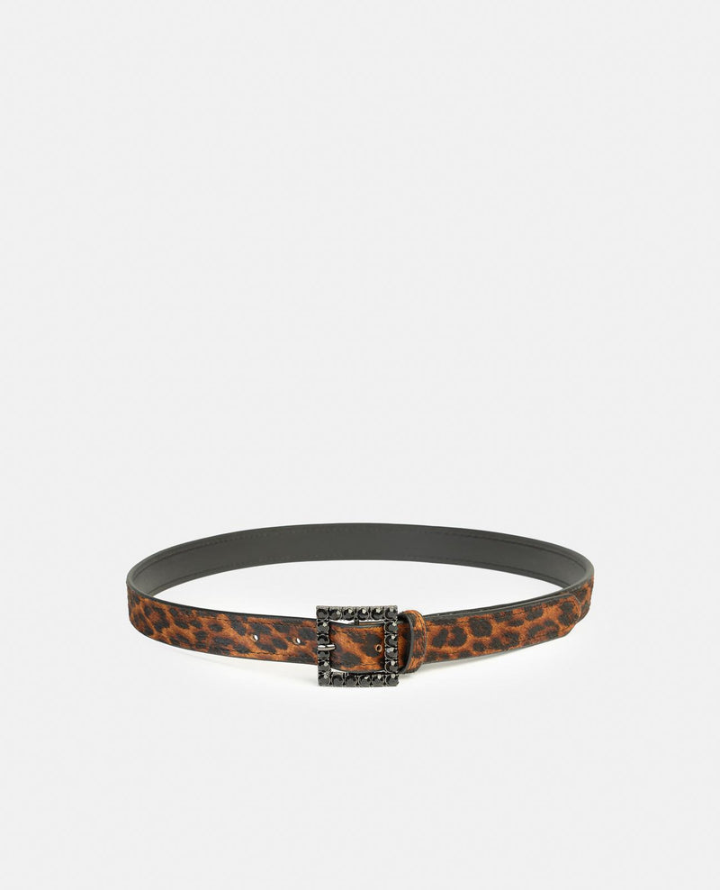 BUCKLE BELT WITH RHINESTONES