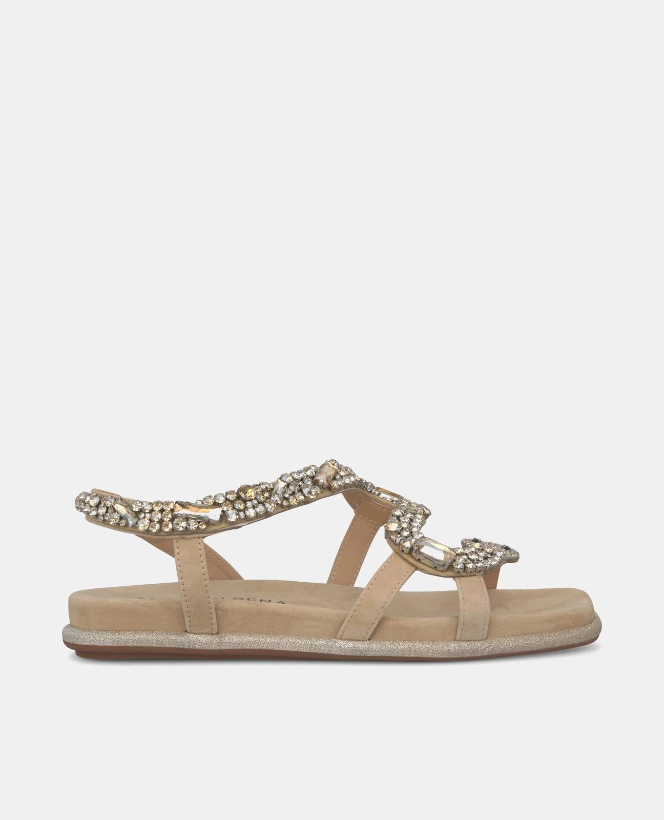 SANDALIA CON TIRA SERPIENTE