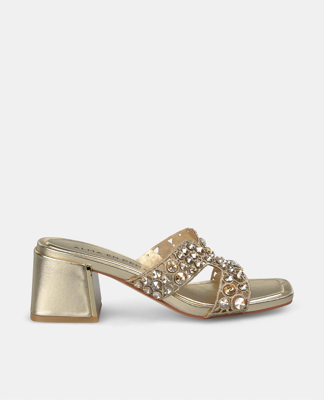 SANDÁLIA SPADE COM SALTO