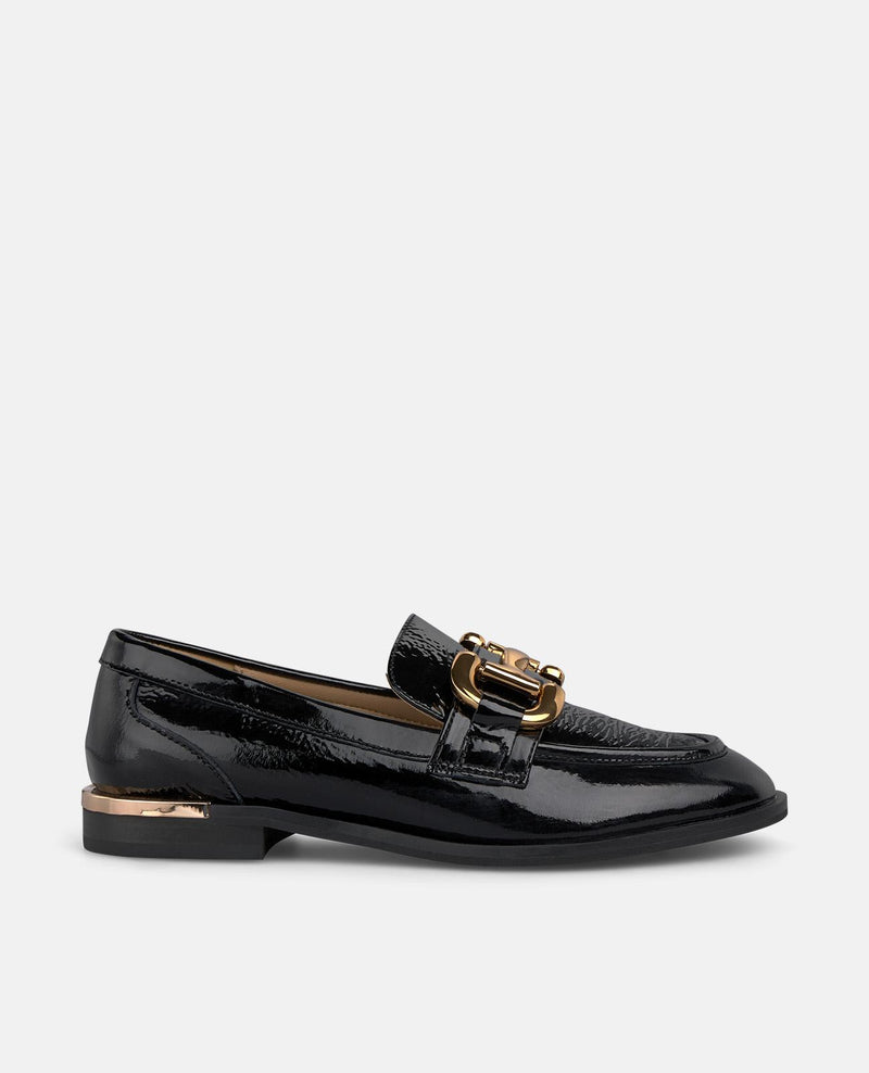 METALLIC STIRRUP MOCCASIN