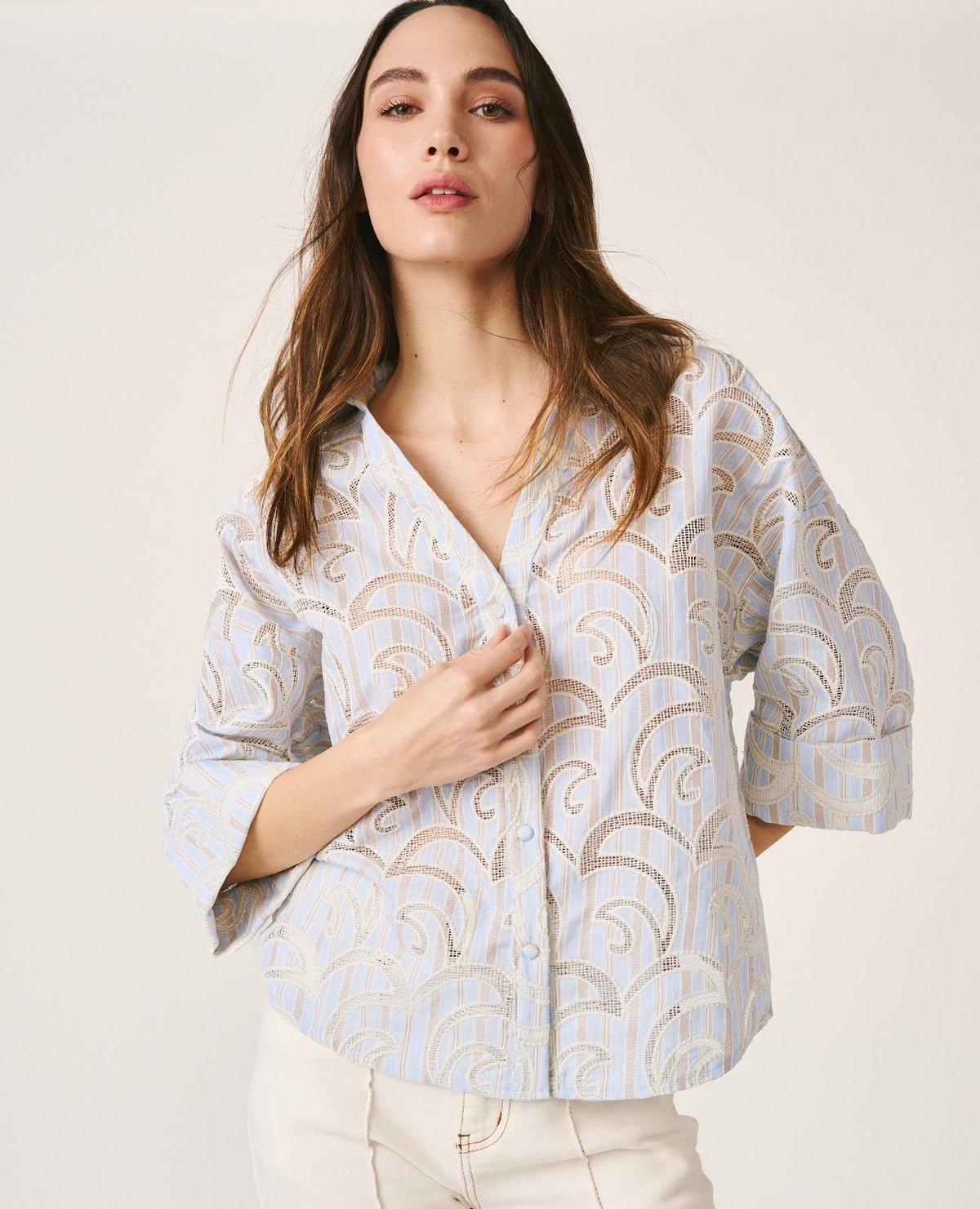 CAMICIA A RIGHE