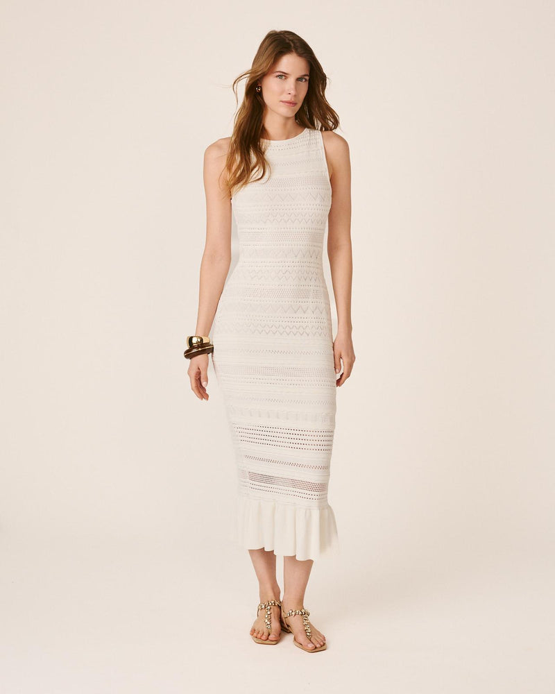 LONG KNITTED DRESS