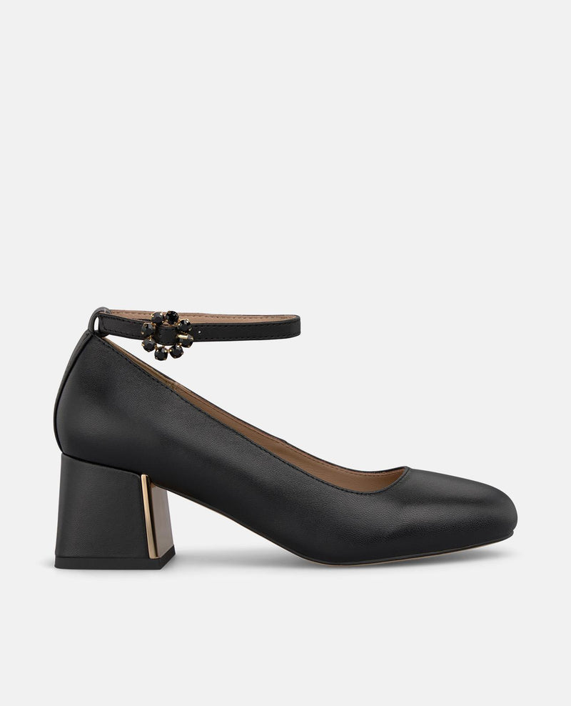 SCARPA IN PELLE NAPPA CON CINTURINO