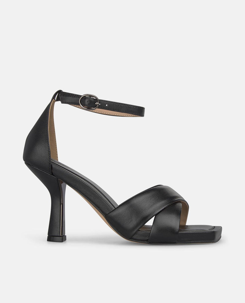 SANDALIA TACON TIRAS CRUZADAS