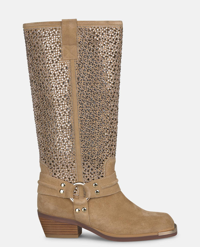 OPENWORK BOOT WITH DETAILS
