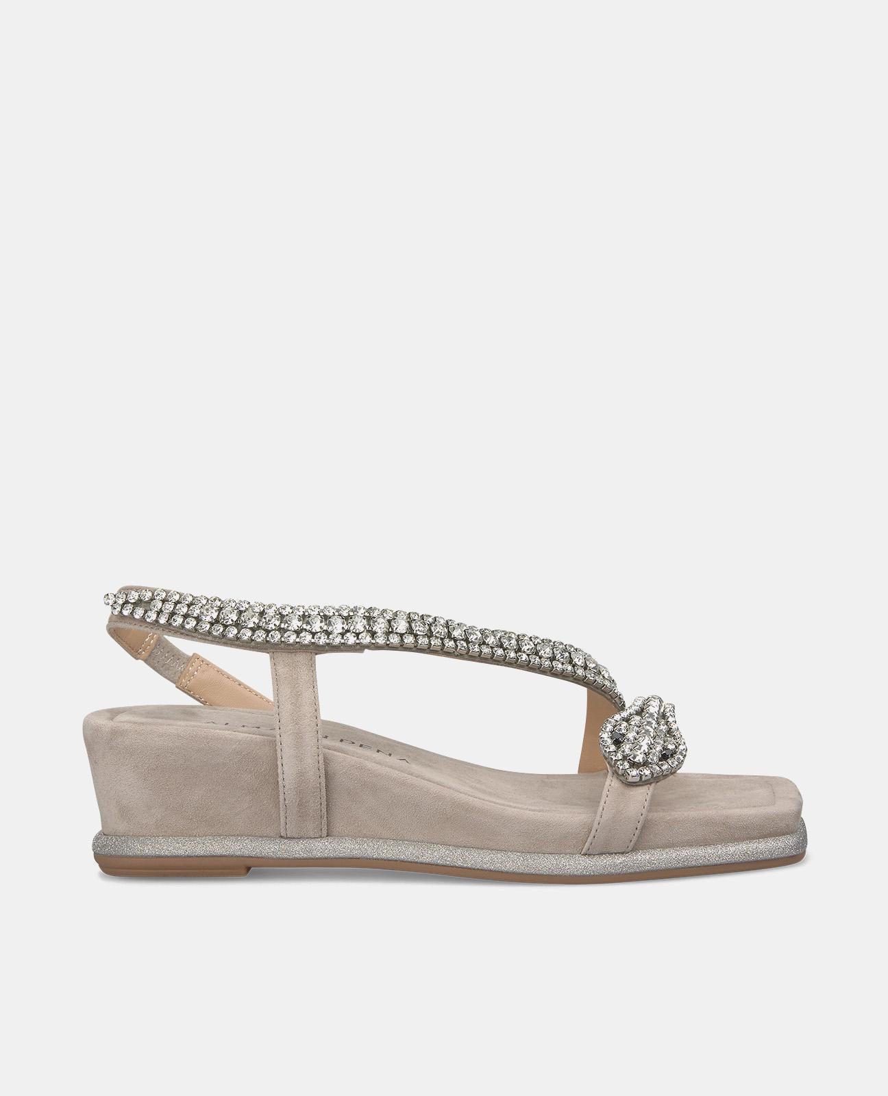 MEDIUM HEEL WEDGE SNAKE