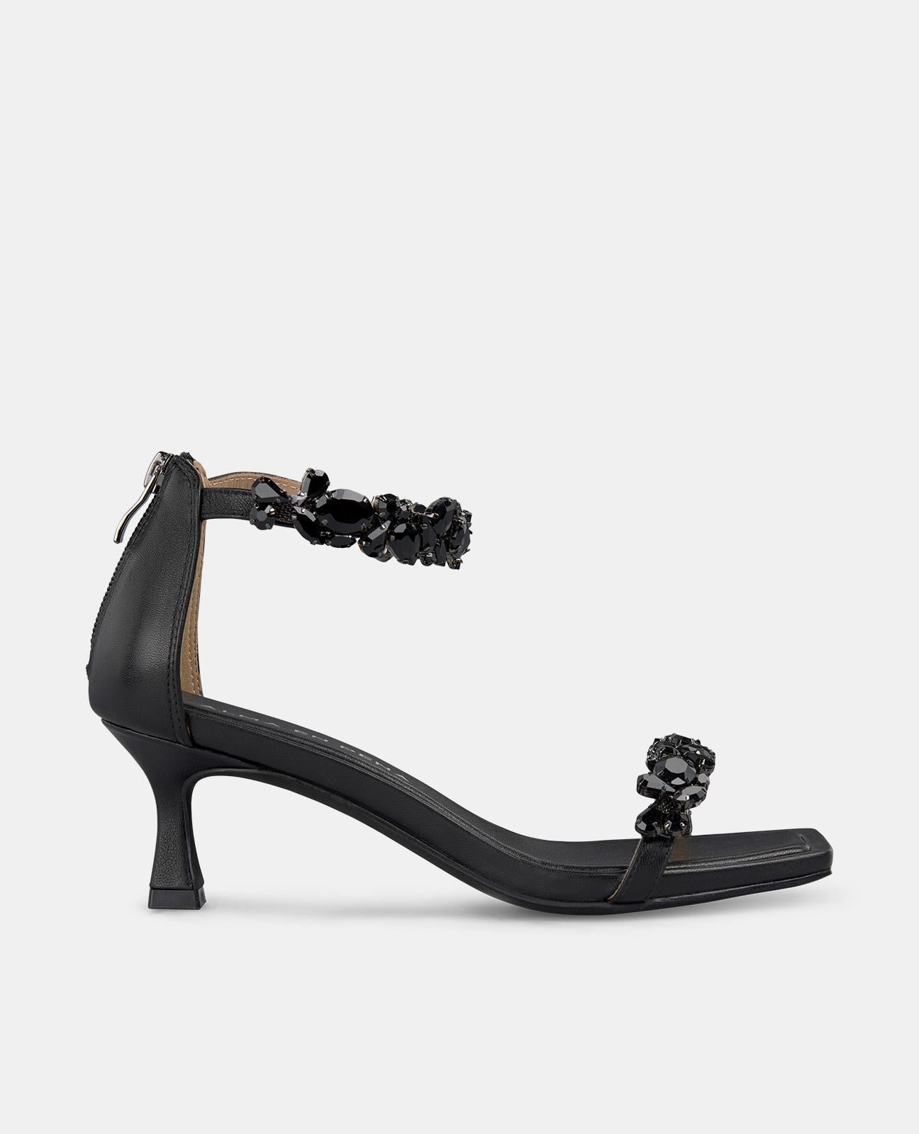 SANDALE À MINI TALON