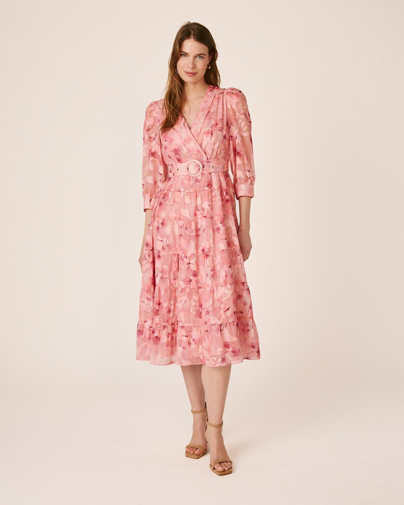 VESTIDO LONGO DE GASA