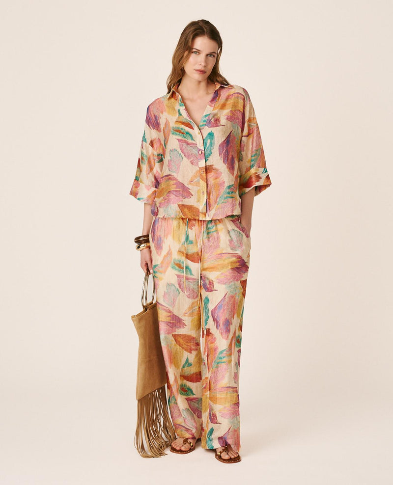 PANTALÓN LARGO LINO