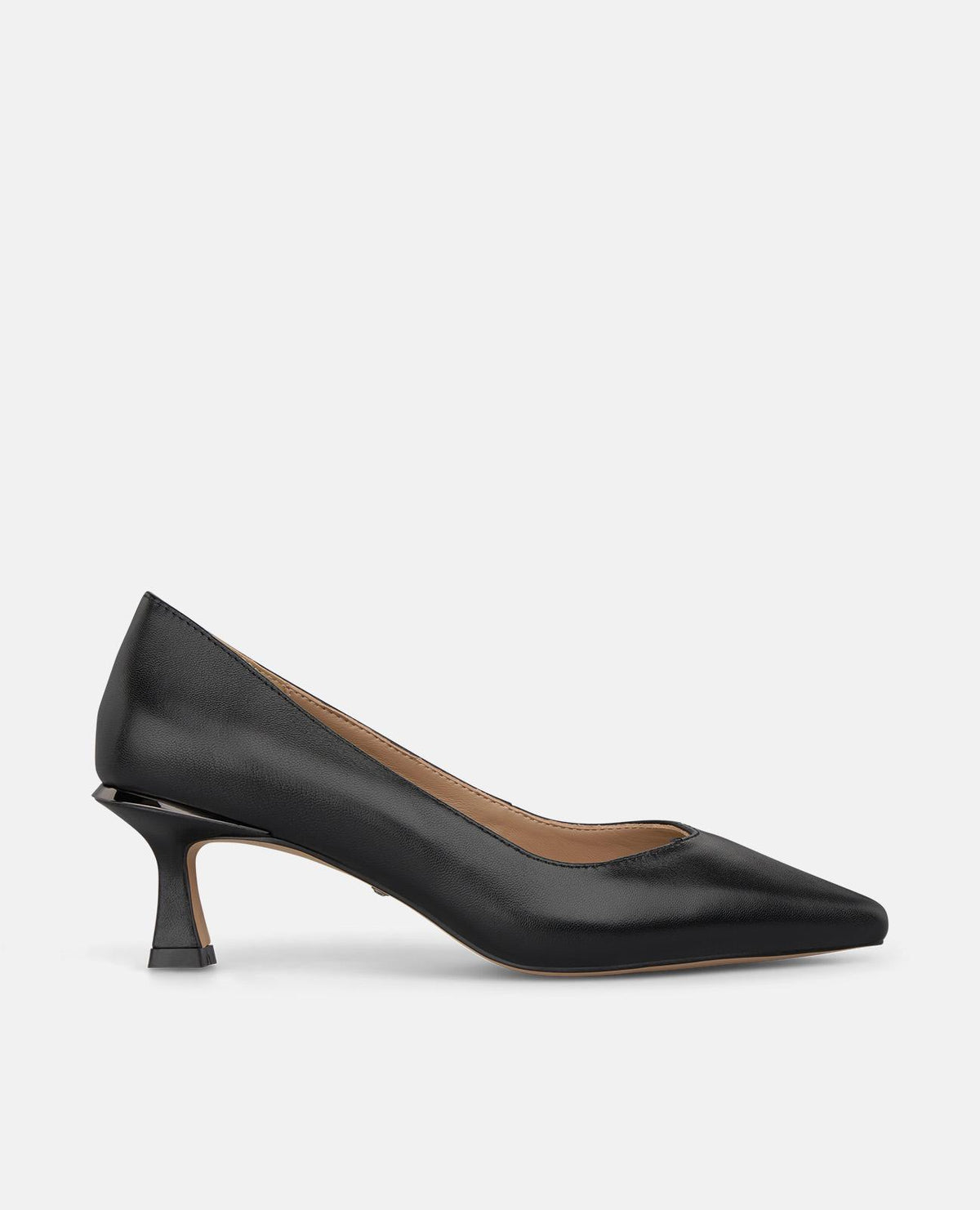 NAPA LEATHER HEELED SHOES WITH A PACIFIER
