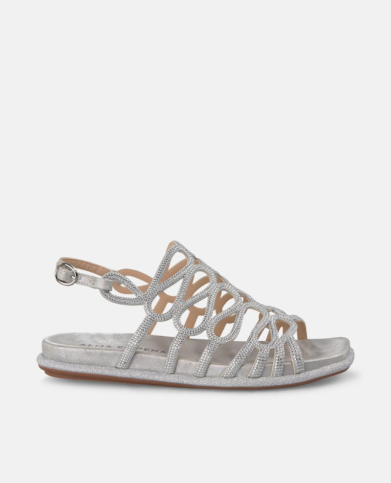 SANDAL COVERED WITH RHINESTONES