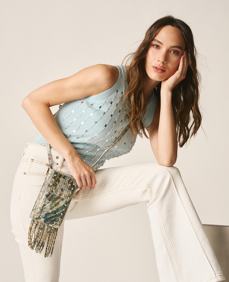 BOLSO CARTERA PEDRERÍA