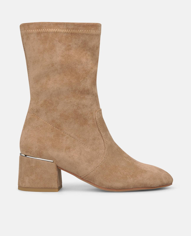 BOTA DE SALTO ALTO COM FECHO DE ZÍPER