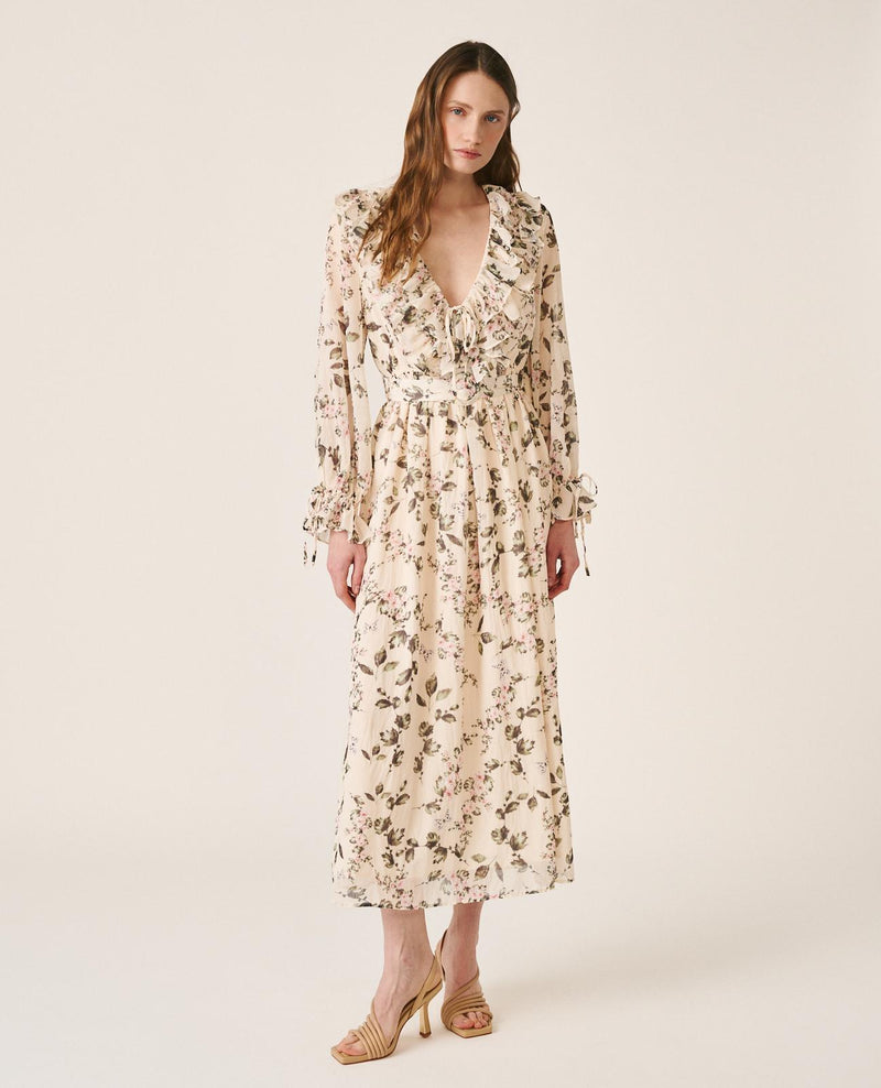 VESTIDO LONGO FLORES