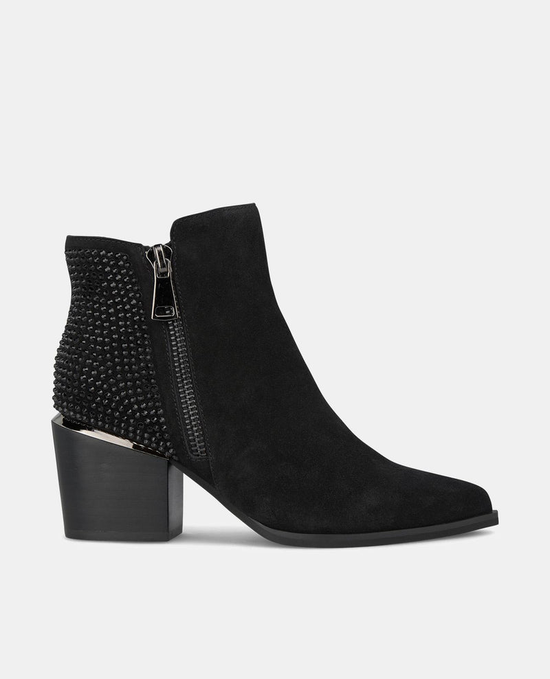 BOTTINES ZIPPÉES AVEC PAILLETTES