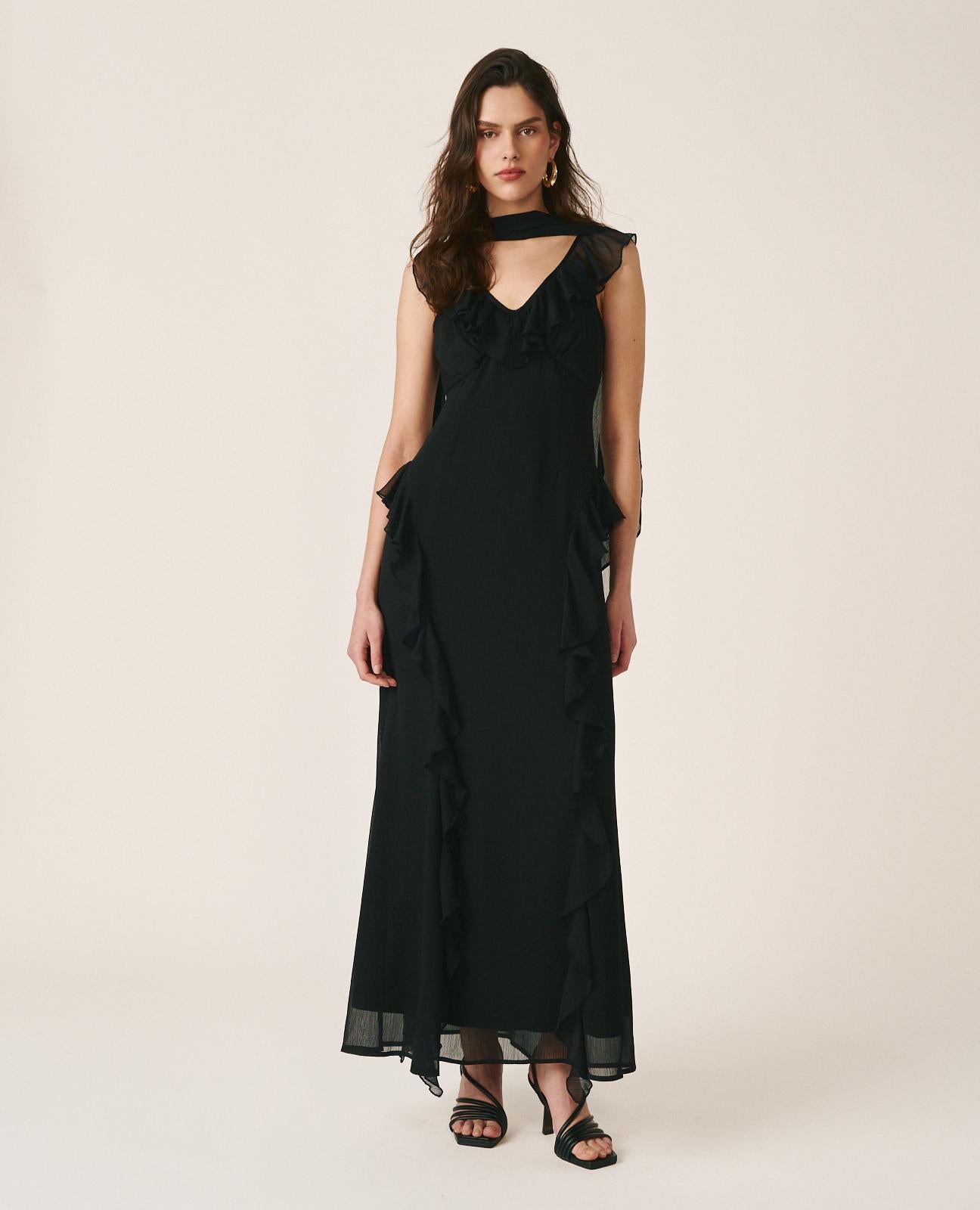 RUFFLE DRESS