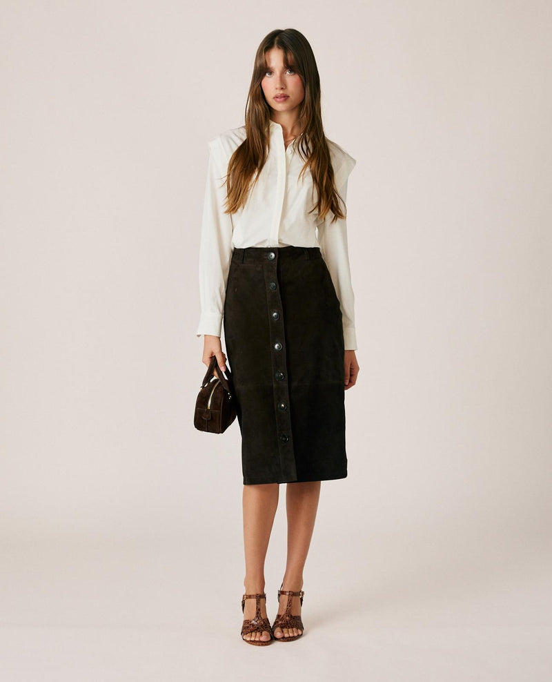 FALDA MIDI DE ANTE