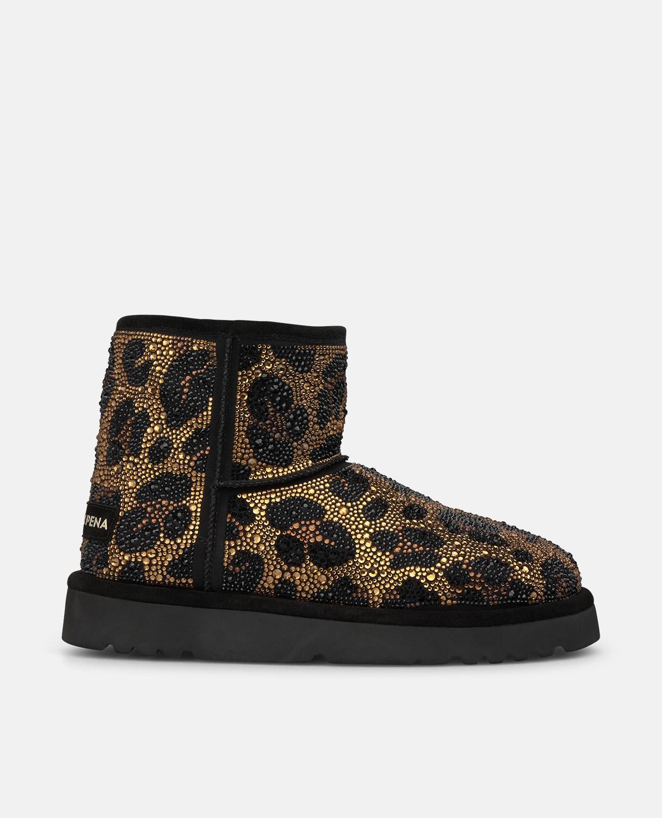 BOTINES APRESKI PEDRERÍA ANIMAL PRINT