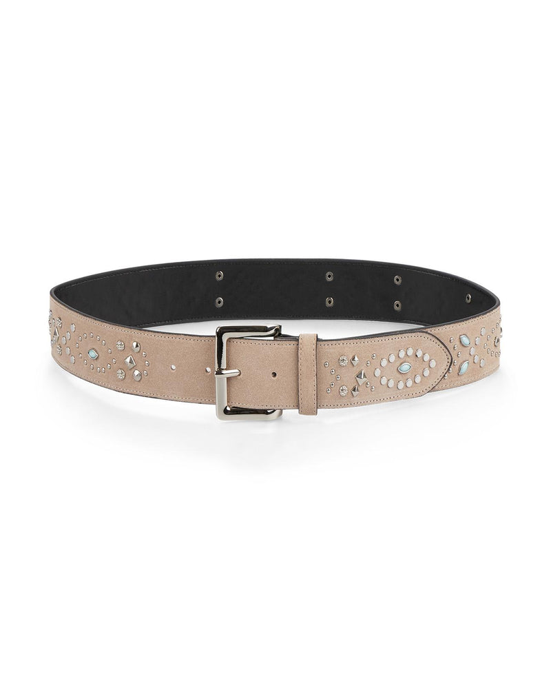 RHINESTONE STUDDED BELT